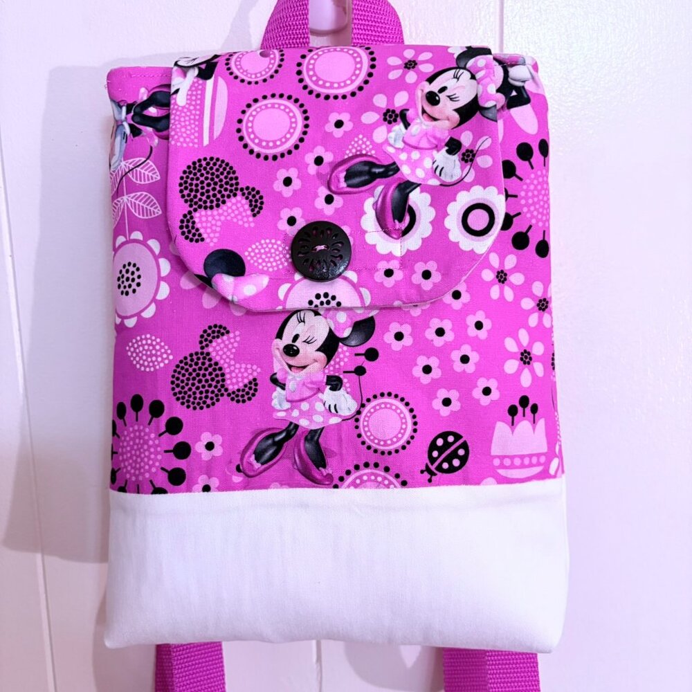 Kid's Backpack, Minnie Mouse, Adjustable Straps